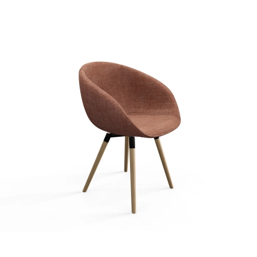 Krzesło KR-502 Ruby Kolory Tkanina City 64 Design Italia 2025-2030